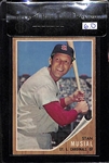 1962 Topps Stan Musial Card BVG 6.0