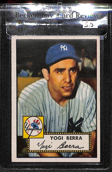 1952 Topps Yogi Berra #191 Card - BVG 5.5