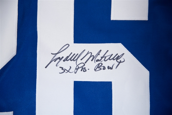 Lydell Mitchell Signed Baltimore Colts Jersey - JSA