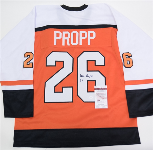Brian Propp Signed Philadelphia Flyers Jersey - JSA