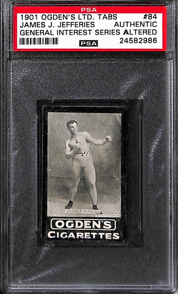 Lot of 3 - 1901 Ogden's Ltd Tabs - General Interest Series A - PSA Authentic
