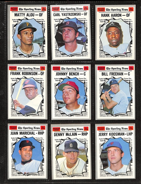 1970 Topps Complete Baseball Card Set w. Thurman Munson RC Card