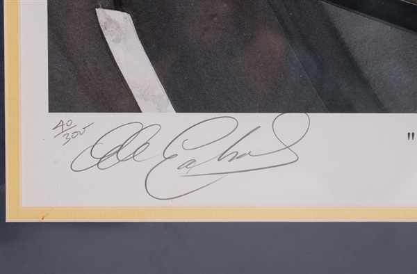 Dale Earnhardt Sr Signed Limited Edition Artist's Lithograph - JSA