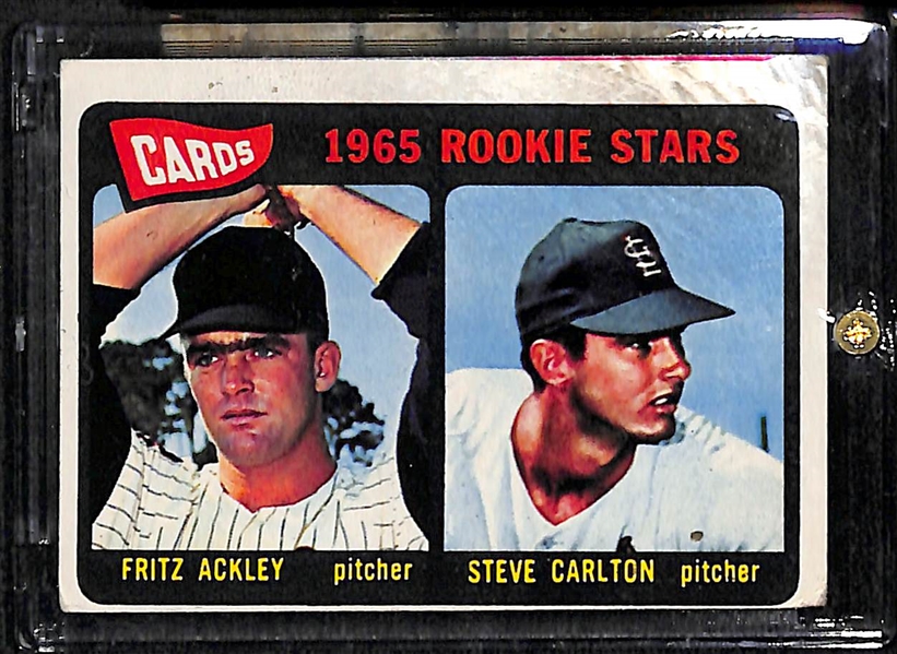 Lot Of 3 1965 Topps Cards w. Steve Carlton Rookie