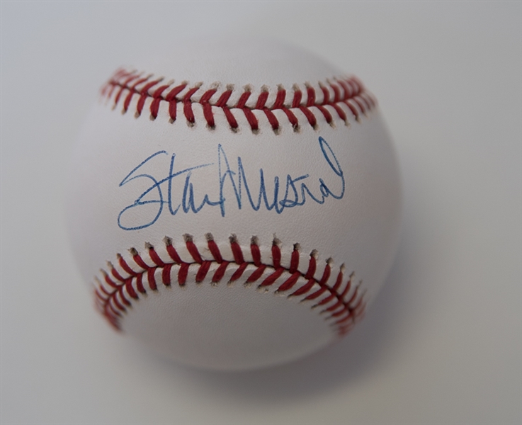 Whitey Ford & Stan Musial Signed Baseballs - JSA & Tristar