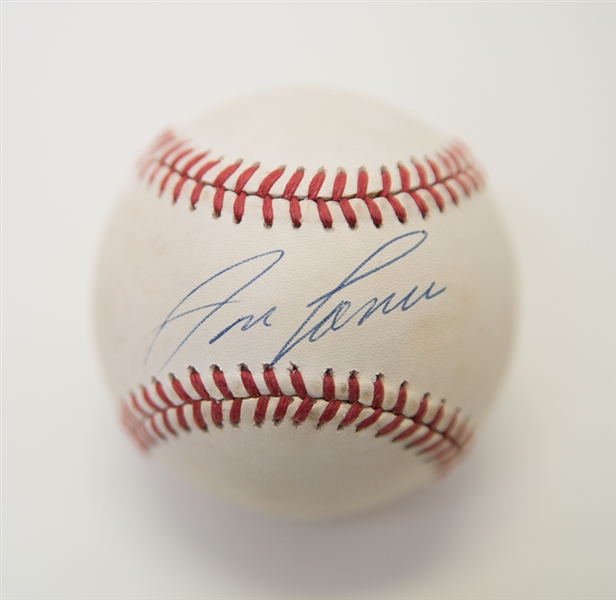 Mark McGwire & Jose Canseco Signed Baseball Display - JSA