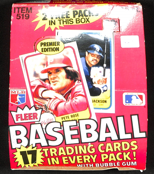 2 Sealed Boxes of 1981 Fleer & Donruss Baseball Cards