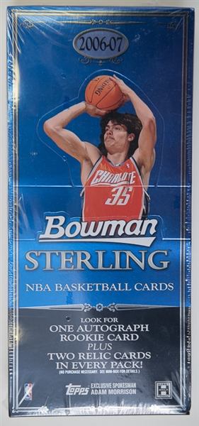 2006-07 Bowman Sterling Basketball Hobby Box -Sealed