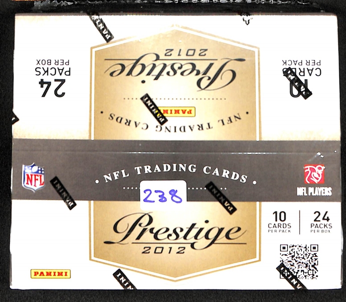 2012 Panini Prestige Football Retail Box -Sealed