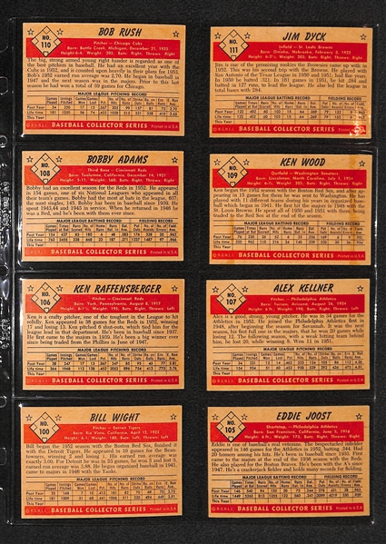Lot Of 16 1953 Bowman Baseball Cards w/ Warren Spahn