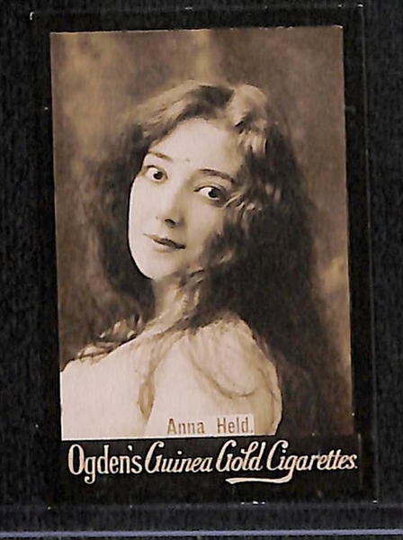 Lot Of 5 Late 1880's Cigarette Actress Cards