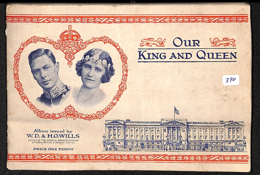 1930's Our King & Queen Tobacco Card Album