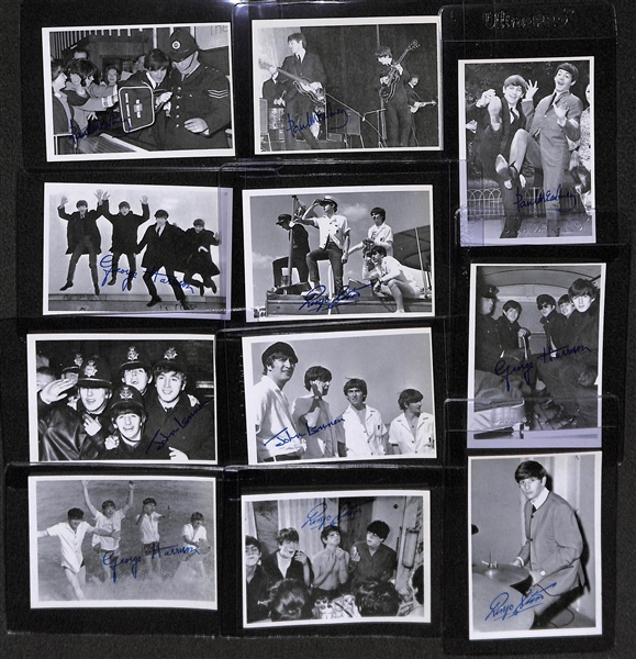 High Grade 1964 Beatles B&W Third Series Complete Card Set (came direct from vending box)