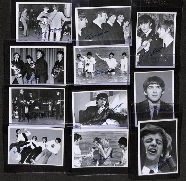 High Grade 1964 Beatles B&W Third Series Complete Card Set (came direct from vending box)
