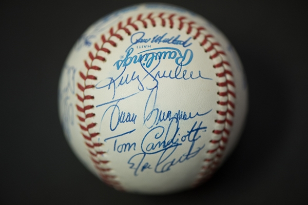 1992 Toronto Blue Jays Team Signed Baseball - World Series Team - JSA