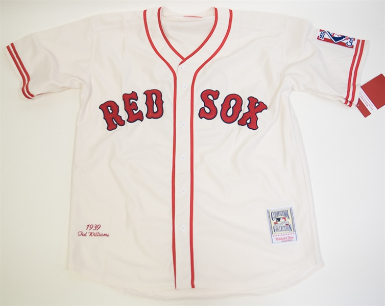 Ted Williams Retro Style Mitchell & Ness Commemorative Jersey - New With Tags