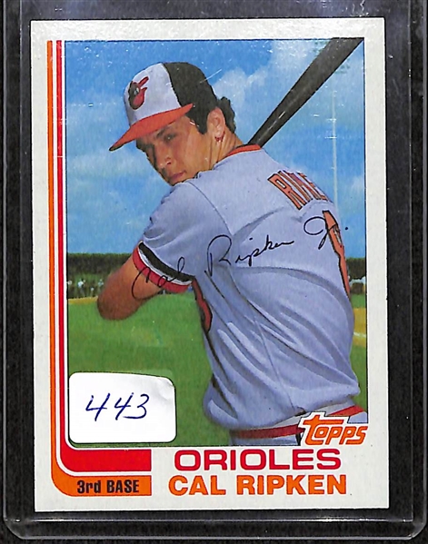 1981 & 1982 Topps Traded Baseball Card Sets w. Cal Ripken Rookie