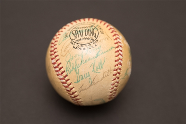 1962-63 St Louis Cardinals Team Signed Baseball - 25 Total Signatures Including Stan Musial
