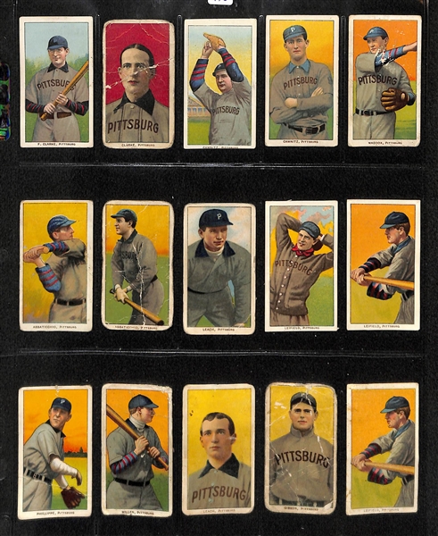 Lot Of 15 Pittburgh Pirates Cards w. Fred Clarke x2