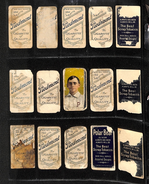Lot Of 31 T206 Mixed Teams Cards (In Poor Condition) w. Addie Joss