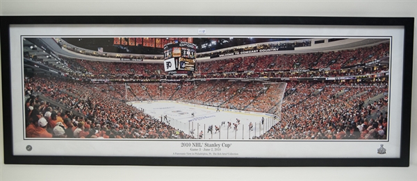 Lot Of 2 Phillies & Flyers Stadiums Custom Framed Prints 