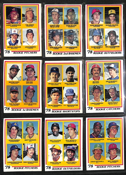 1978 Topps Complete Baseball Card Set - Includes Eddie Murray RC