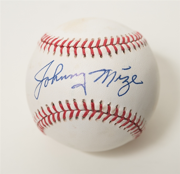Lot Of 3 Baseball HOFer Signed Baseballs - Carew/Palmer/Mize