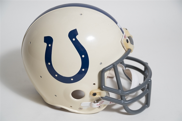 Johnny Unitas Signed Colts Full Size Helmet - JSA