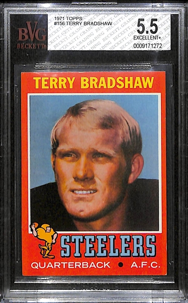 1971 Topps Terry Bradshaw #156 EX+