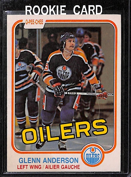 Lot Of 3 Hockey Oilers O-Pee-Chee Rookie Cards w. Jari Kurri