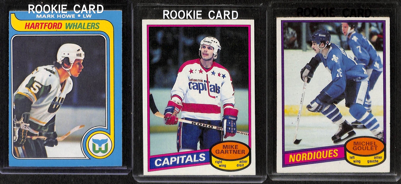 Lot Of 6 Hockey O-Pee-Chee Rookie Cards w. Lanny McDonald