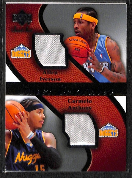 Lot of 55 Basketball Relic Cards w. Kobe Bryant
