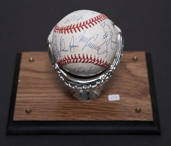 1969 Mets Championship Signed Baseball w. Nolan Ryan - JSA