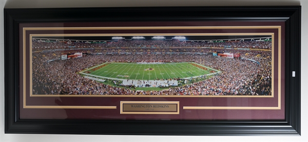 Washington Redskins Commemorative Field Framed Panorama Photo
