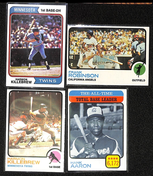 Lot Of 845 Baseball Cards From 1973 & 1974 Topps