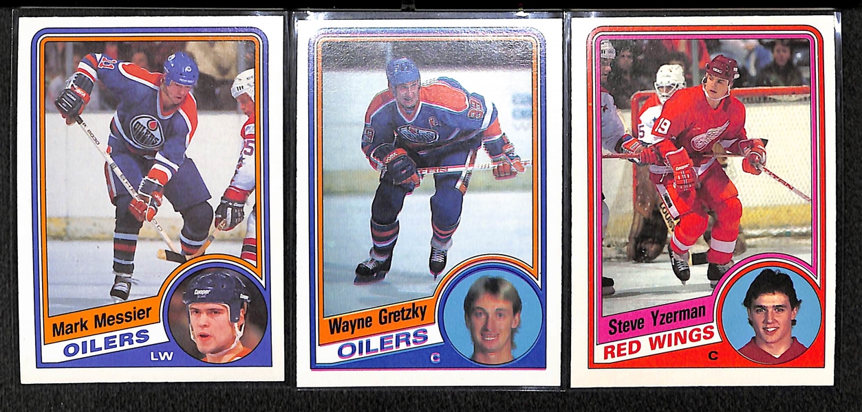 Lot Of 270 1982/83 Through 1984/85 O-Pee-Chee Hockey Cards