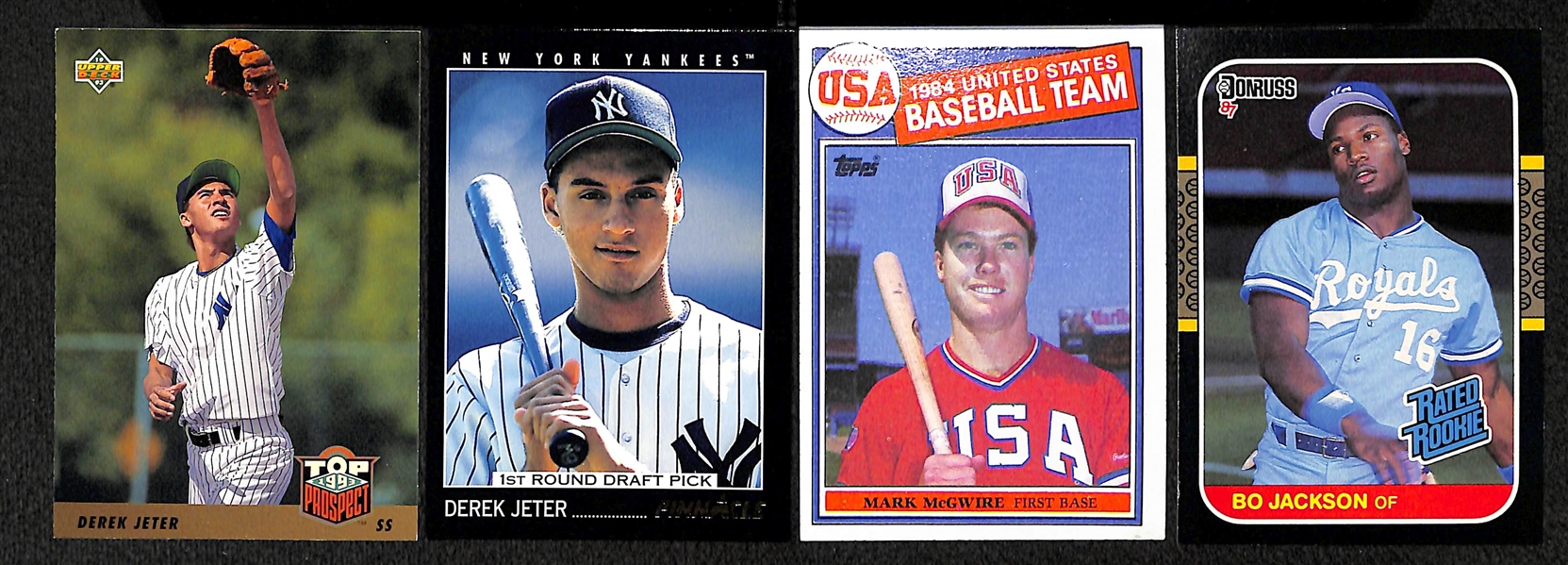 Lot Of 27 Baseball Stars Rookie Cards w. Jeter, McGwire, Clemens, Puckett, +