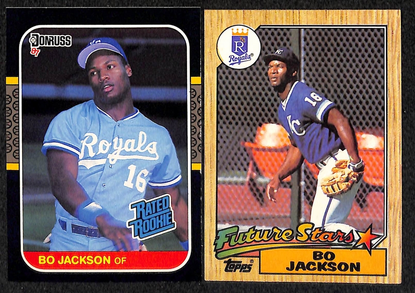 Lot Of 34 Baseball Stars Rookie Cards w. Griffey Jr Upper Deck, Sosa, Maddux, Larkin, & more