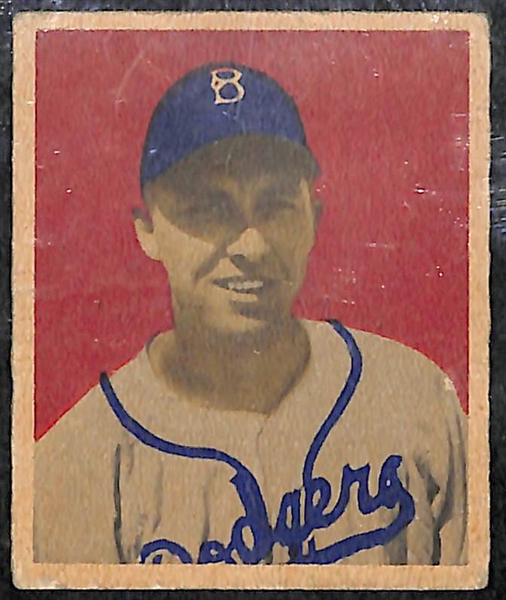 1949 Bowman Gil Hodges Rookie Card