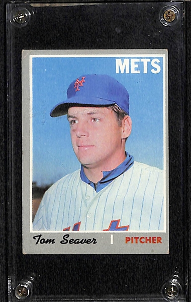Lot Of 2 Tom Seaver Cards - 1969 & 1970 Topps