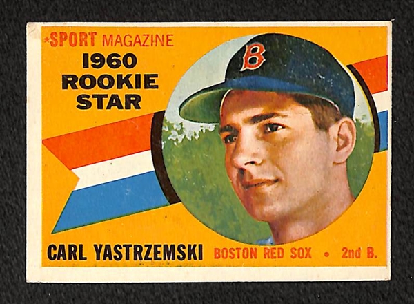 1960 Topps #148 Carl Yastrzemski Rookie Card