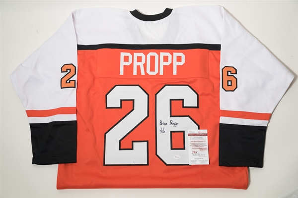 Brian Propp Signed Flyers Jersey - JSA