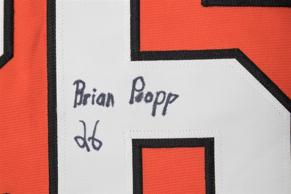Brian Propp Signed Flyers Jersey - JSA