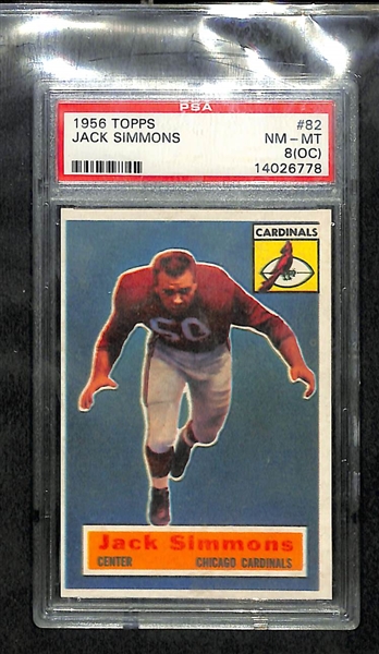 1956 Topps Football Complete Card Set w. Moore RC