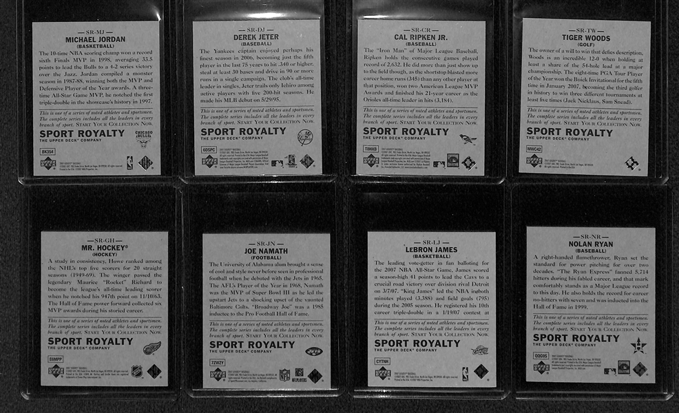 2007 UD Goudey Sport Royalty Insert Card Set - RARE