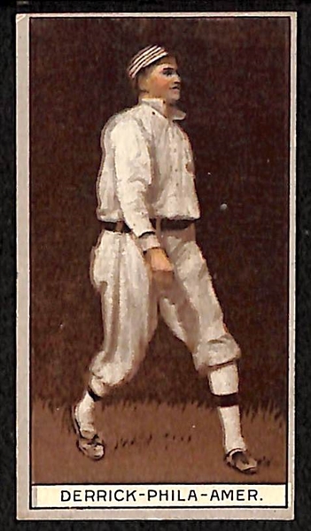 1912 T207 Claude Derrick - Napolean Back