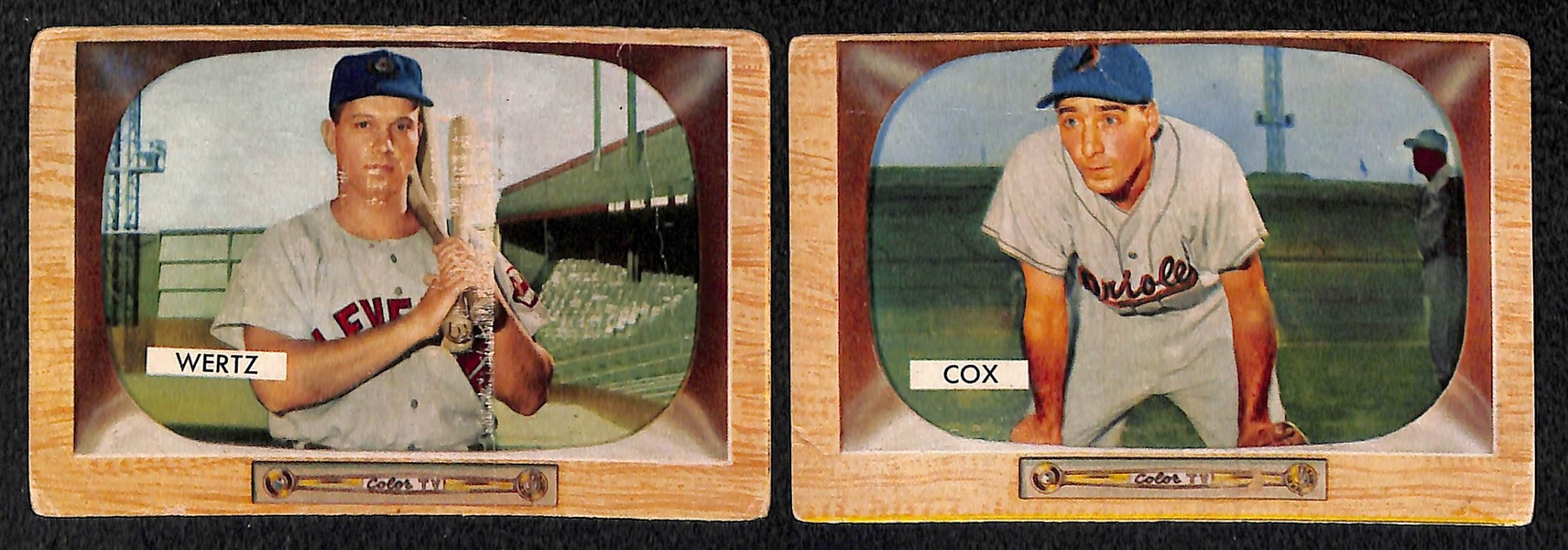 Lot Of 48 1955 Bowman Baseball Cards w. Yogi Berra