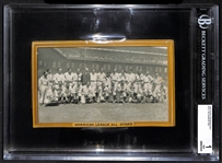 1933-34 Goudey Premium (R309-1) American League All Stars - BVG 1