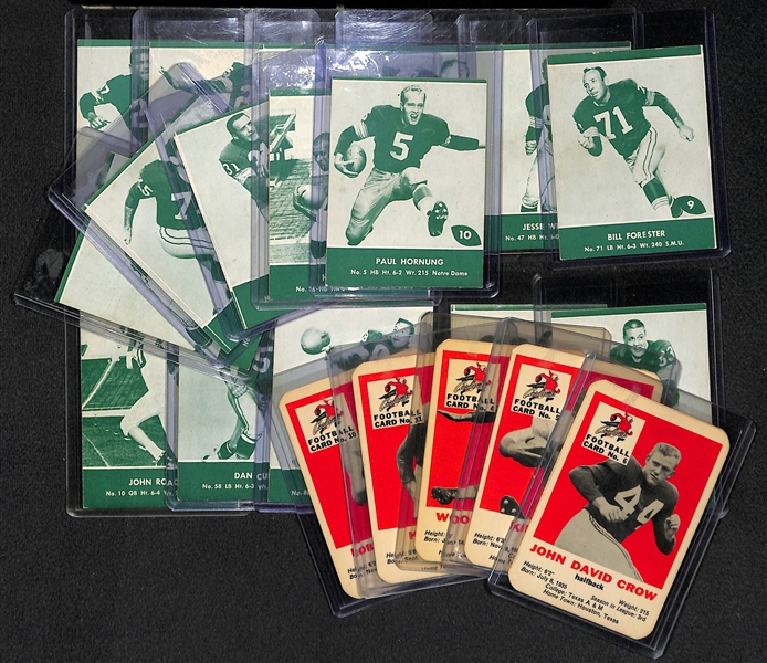 16 Lake-To-Lake Packer Cards & 5 Mayrose Cardinals Cards