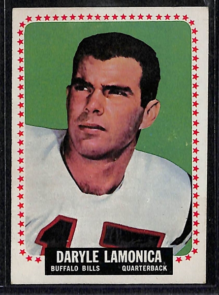 Lot Of 5 1964 Topps Football Cards w. LaMonica